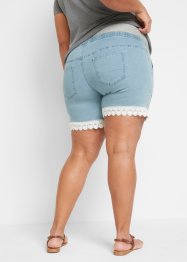 Zwangerschaps jeans short met kant, bpc bonprix collection