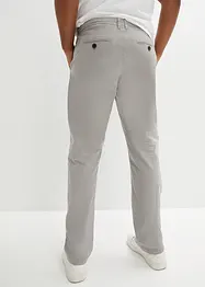 Regular fit instap chino met linnen, straight, bonprix