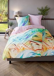Dubbelzijdig dekbedovertrek met abstract design, bpc living bonprix collection