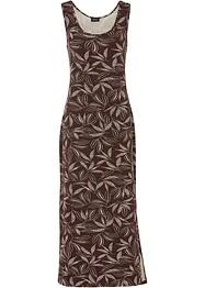 Maxi jurk met split en viscose, bonprix