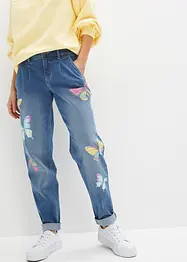 Barrel jeans met print, bonprix