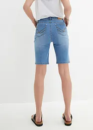 Slim fit jeans bermuda met mid waist, bonprix