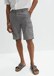 Microvezel cargo bermuda, regular fit, bonprix