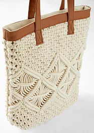 Macramé shopper, bonprix