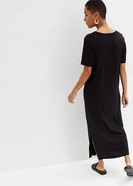 Comfortabele shirtjurk met split in maxilengte, bonprix