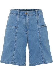 Wide leg jeans bermuda met high waist, bpc bonprix collection