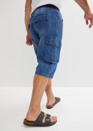 Lange jeans bermuda, loose fit, John Baner JEANSWEAR