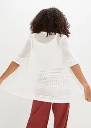 Vest van ajour, bonprix