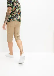 Lange stretch bermuda met comfort fit, regular fit, bonprix