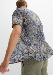 Overhemd van zomers materiaal met korte mouwen, John Baner JEANSWEAR