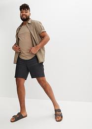 Slub T-shirt (set van 2), slim fit, RAINBOW