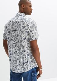 Overhemd van zomers materiaal met korte mouwen, John Baner JEANSWEAR