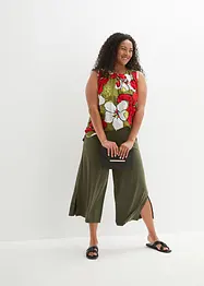 Jersey broek met een comfortabele band, bonprix