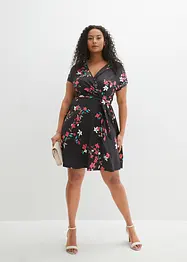 Jersey jurk in wikkellook, bonprix