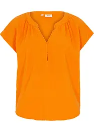 Mousseline blousetop van katoen, bonprix