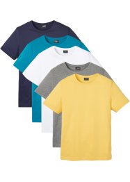 T-shirt (set van 5), bpc bonprix collection
