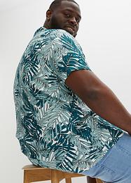 Overhemd met korte mouwen van viscose, bpc bonprix collection