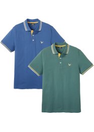 Poloshirt, korte mouw (set van 2), bpc bonprix collection