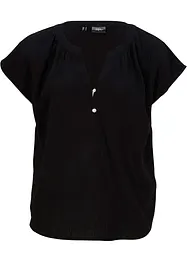 Mousseline blousetop van katoen, bonprix