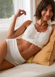 Bralette zonder beugels met sluiting voorop, bonprix