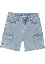 Meisjes cargo jeans bermuda, John Baner JEANSWEAR