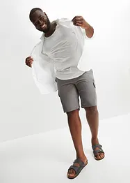 Microvezel cargo bermuda, regular fit, bonprix
