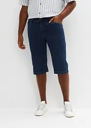 Lange stretch jeans bermuda (set van 2) regular fit, bonprix