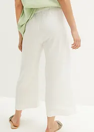Culotte met linnen, tot op de kuit, bonprix