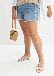 Jeans short, mid waist, bonprix