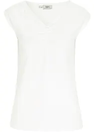 Top met V-hals, bonprix