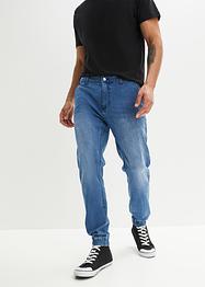 Regular fit stretch jeans, straight, RAINBOW