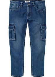 Loose fit cargo jeans, straight, John Baner JEANSWEAR