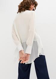 Blouse met strik en lange mouwen, bpc selection