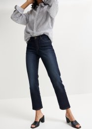 Straight comfort stretch jeans, cropped, John Baner JEANSWEAR