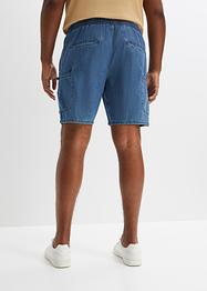 Lange instap jeans short, loose fit, John Baner JEANSWEAR