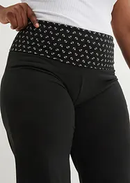 Loungewear culotte met comfortband, bonprix