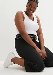 Loungewear culotte met comfortband, bonprix