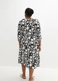 Midi jurk van soepele viscose, bonprix