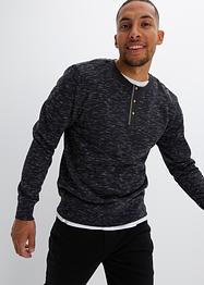 Sweater met knoopsluiting, John Baner JEANSWEAR