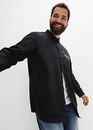 Twill overhemd met lange mouwen, John Baner JEANSWEAR