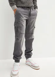 Regular fit jogging jeans met cargozakken, straight, bonprix