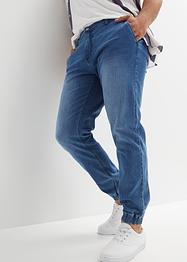 Regular fit stretch jeans, straight, RAINBOW
