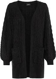 Lang vest met zakken, bonprix