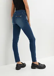 High waist skinny jeans met lange knoopsluiting, bonprix