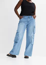 Cargo jeans van puur katoen, bonprix