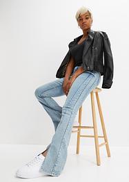 Flared jeans met splitten, RAINBOW