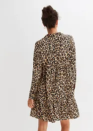 Jurk met animalprint, bonprix