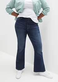 Flared jeans met high waist, bonprix