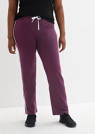 Stretch shirtbroek (set van 2), straight, bonprix