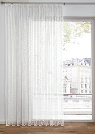 Vitrage met bloemenborduursel, bpc living bonprix collection